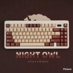 TUT Night OWL Keycaps