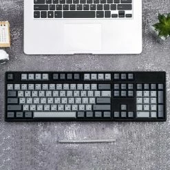 KBDfans Cherry Profile CEMENT GREY Japanese PBT DYE-SUB KEYCAPS SET