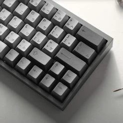 KBDfans Shop Fully Assembled Tofu60 Mechanical Keyboard With Cement Grey Japanese PBT Keycaps