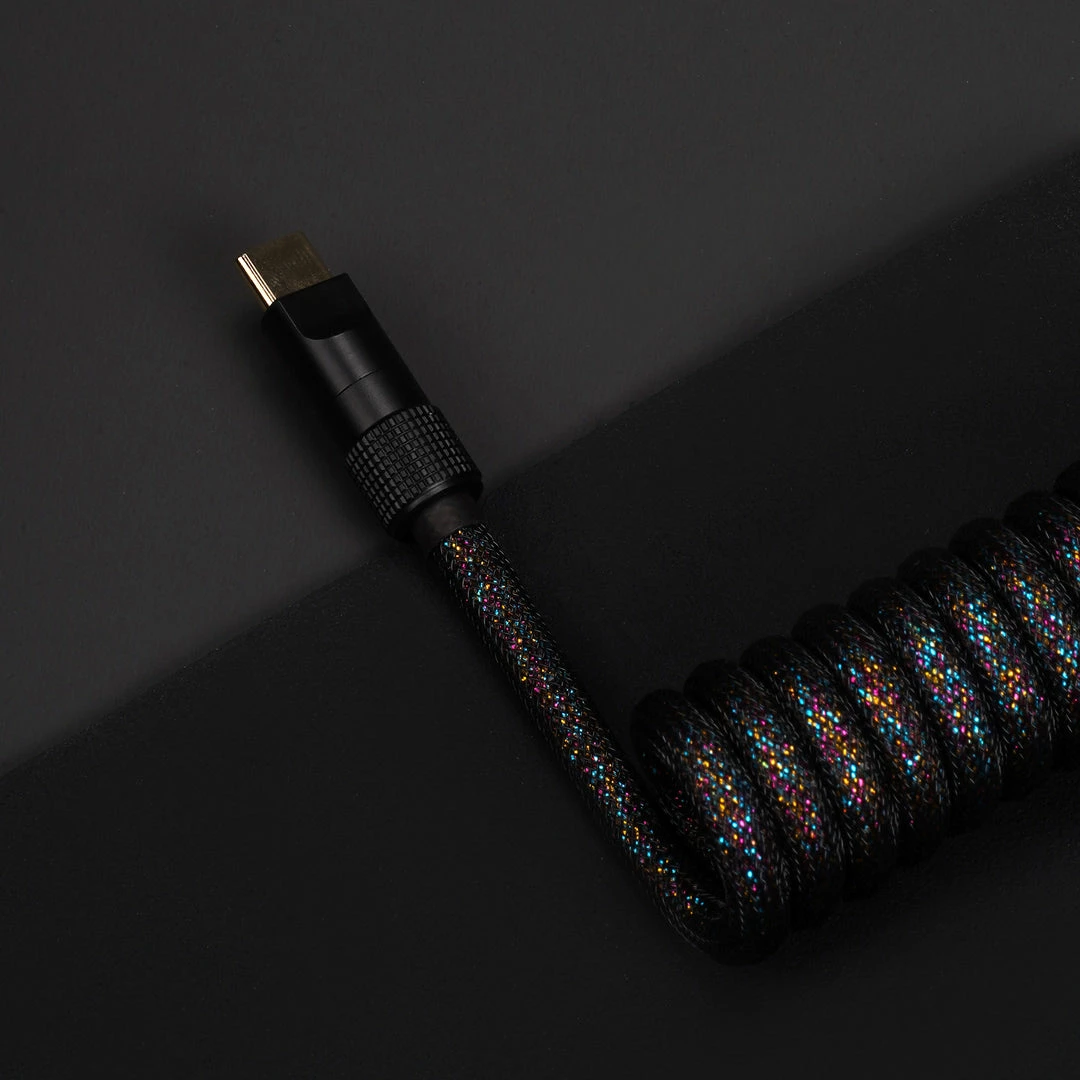 KBDFANS Starry HANDMADE CUSTOM MECHANICAL KEYBOARD USB-C CABLE
