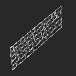 KBDfans Shop 60% PC Material Plate