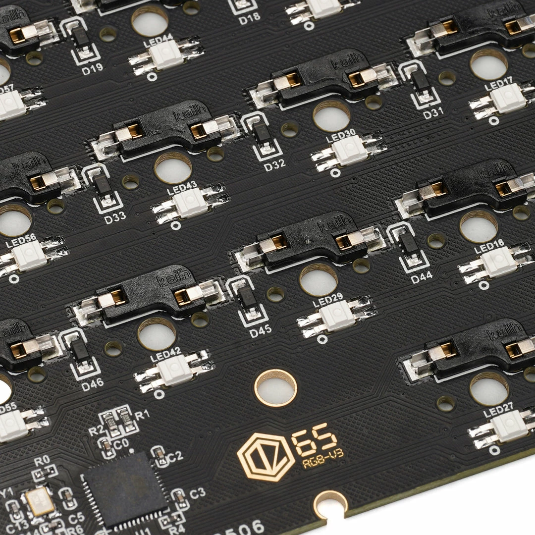 KBDfans Shop DZ65 RGB V3 Hot-Swap RGB PCB