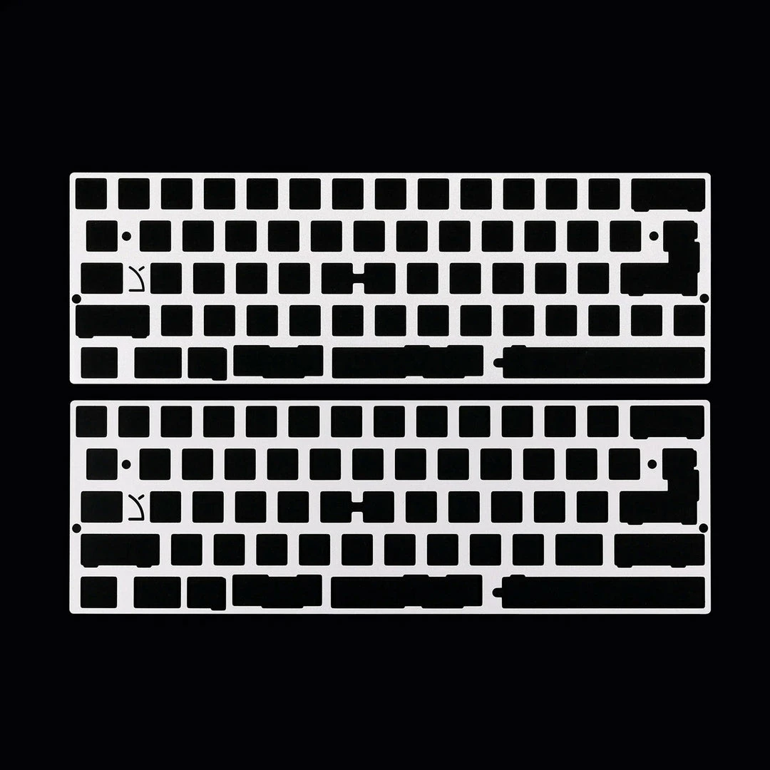 KBDfans Shop DZ60 CNC ALUMINUM/BRASS 60% PLATE